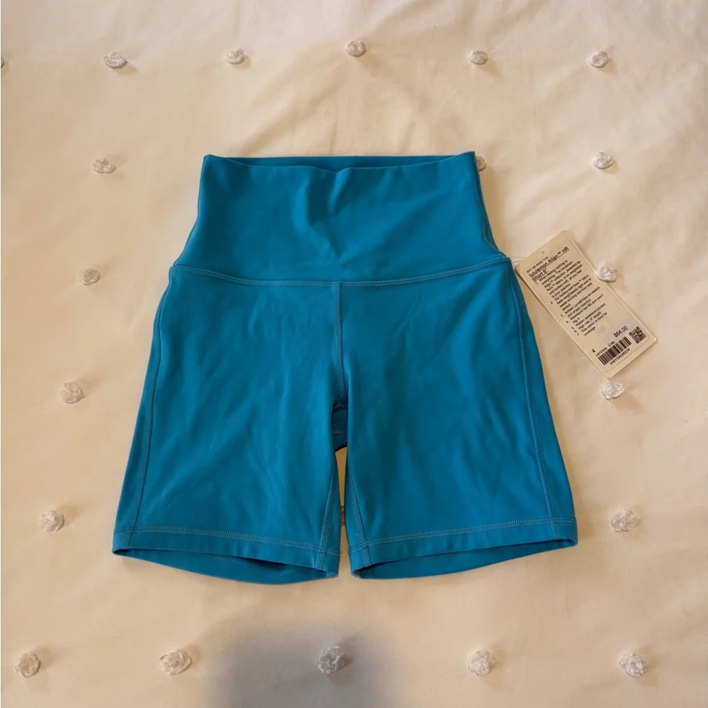 Lululemon Athletica Kayak Blue Align HR 6” Short - Picture 3 of 8